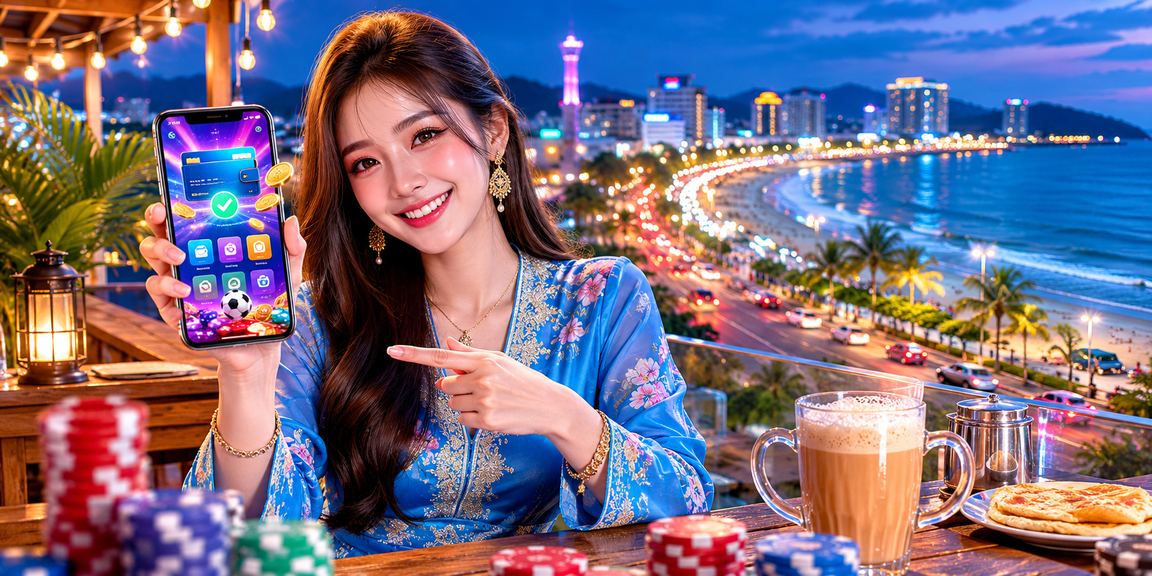 Pemain wanita berbaju kurung dari Kuantan membuat deposit pertama di afb88 dengan penuh keyakinan